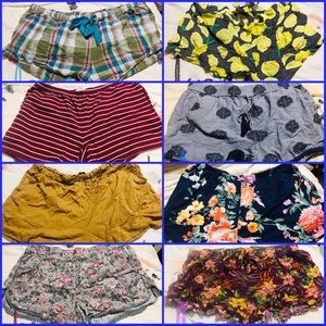 Shorts all size Large any 4 pairs
